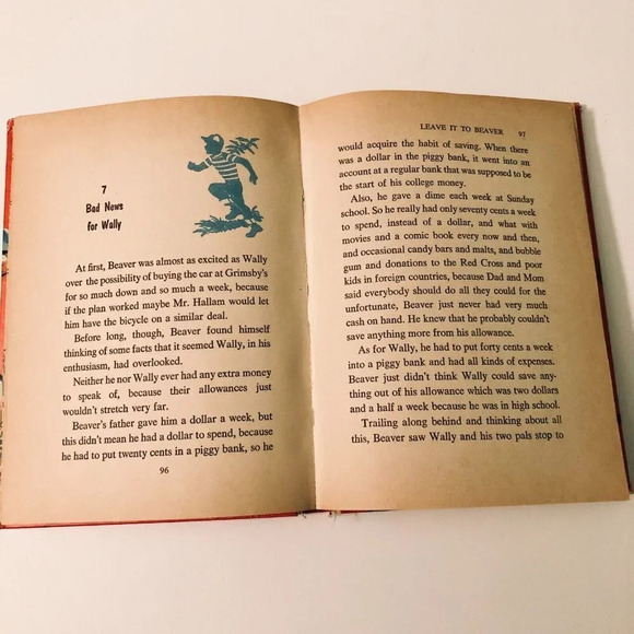 Vintage 1962 Leave It To Beaver Fire Whitman Hardcover - Picture 15 of 16